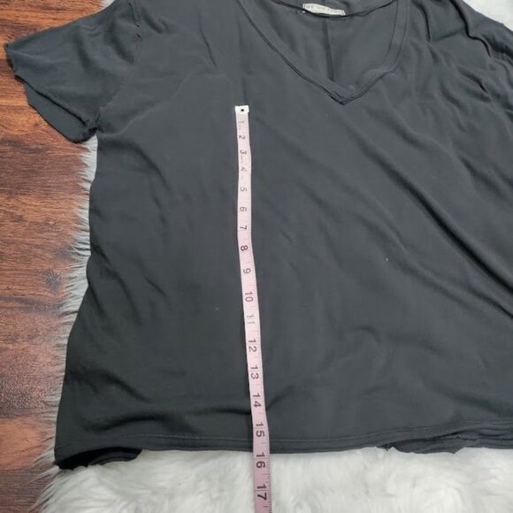 NWT We The Free Black Oversized Distressed Sundance Tee Free People Women's M - Picture 11 of 12